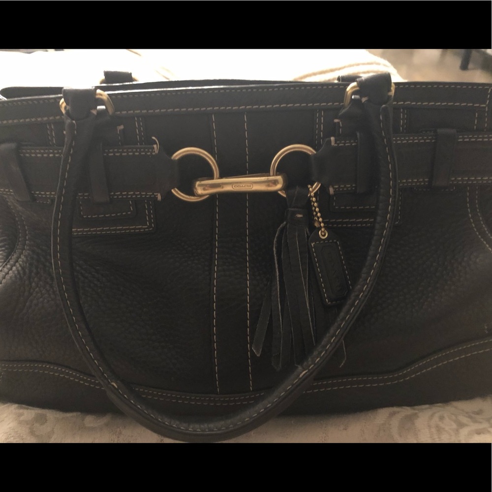 Black Coach bag